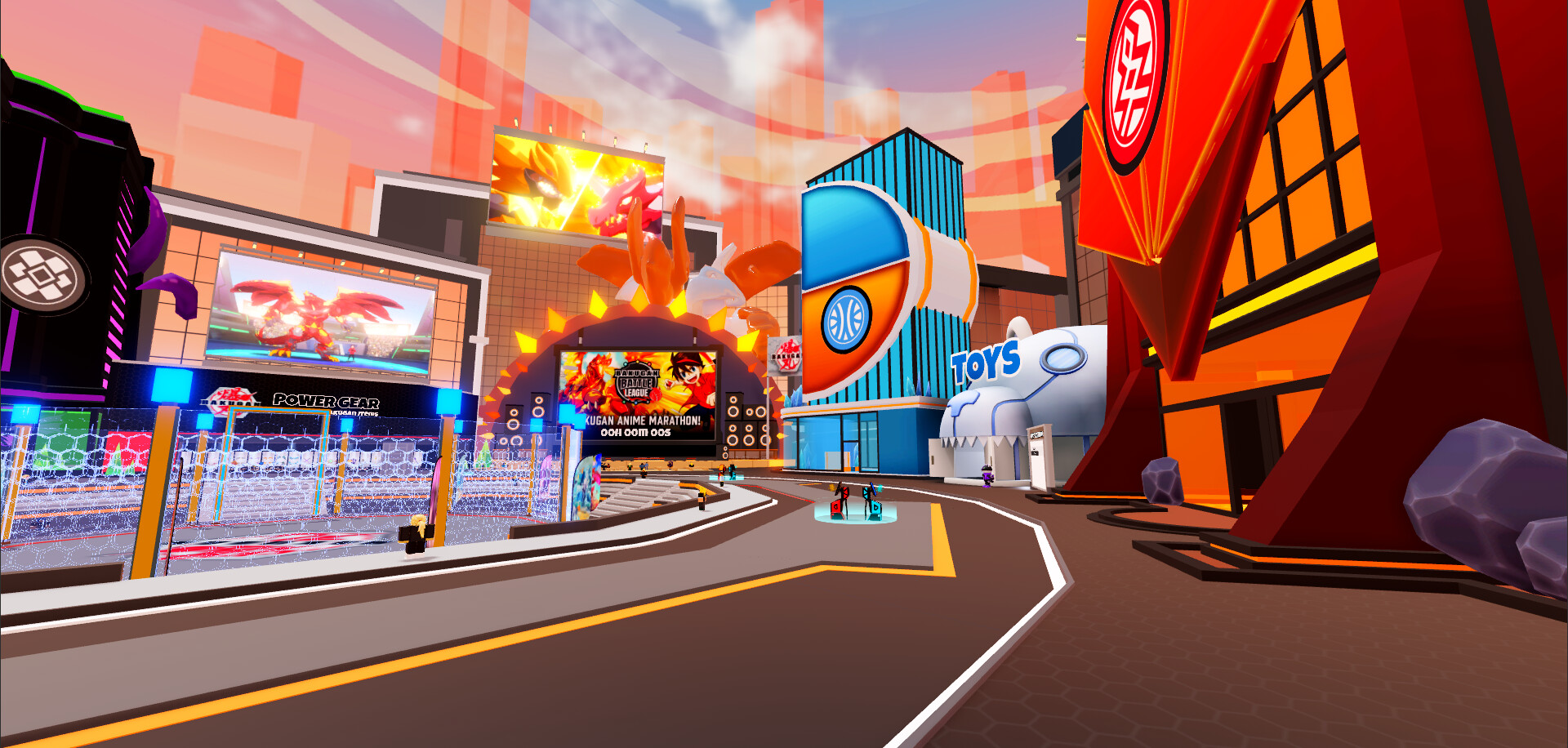 Bakugan Battle League environment